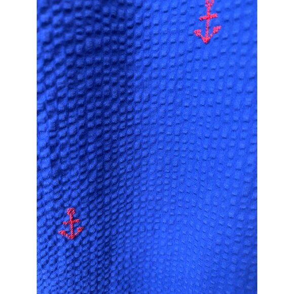 Brooks Brothers Red Fleece Anchor Seersucker Pants W31 L32.5 Sailor Core Nautica - Picture 12 of 16